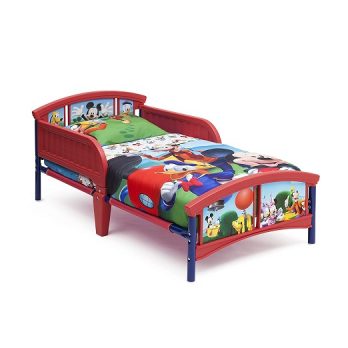 Plastic Toddler Bed, Mickey Mouse